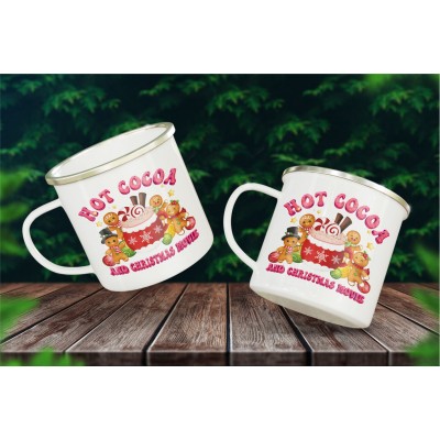 Ретро канче Hot Cocoa Pink